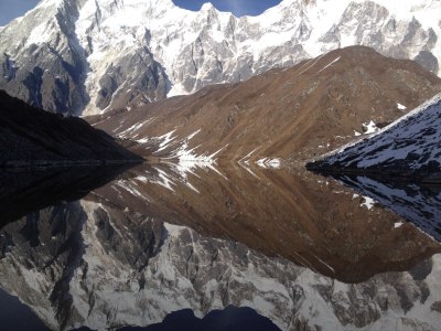 Ponker Lake, Manaslu Circuit, Nov 2014